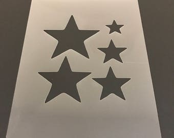 Sun Moon and Stars Stencil