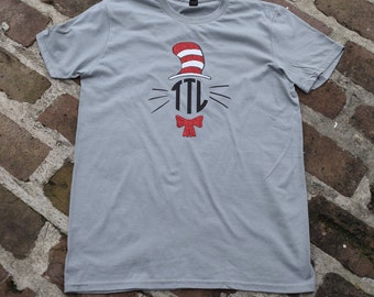 Baby Girl/Toddler Dr. Seuss Cat and the Hat shirt with custom