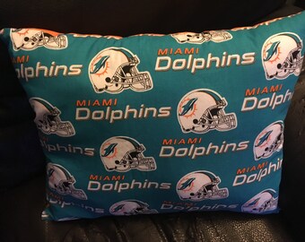 miami dolphins 3d pillow football