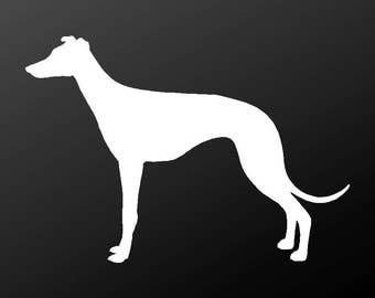 Greyhound silhouette | Etsy