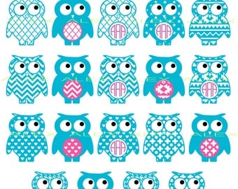 70% OFF, Owl Svg Files, Owls Monogram, Monogram Owl Cut Out, Monogram Owl SVG, Dxf, Ai,Eps,Png, Owl SVG, Owls Svg Cut Files