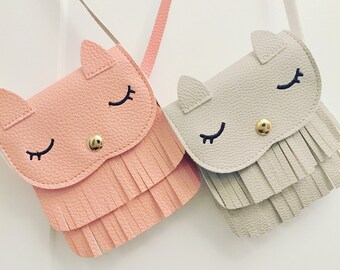Kitten Toddler Purse, Vegan Leather, Cat Purse, Toddler Purse, Kids Purse, Girls Purse, Coin Purse, Toddler Crossbody, Kids Fashion, Toddle