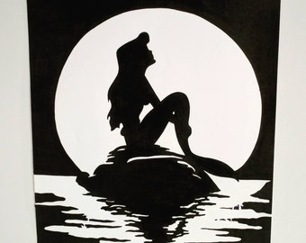 The Little Mermaid Silhouette