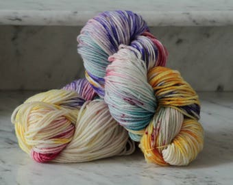 Sunny Skies Handpainted Superwash Merino Wool Yarn