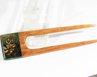 Hair fork, hair fork, acrylic hairpin, Hair Sticks, Hair accessories, pine cob