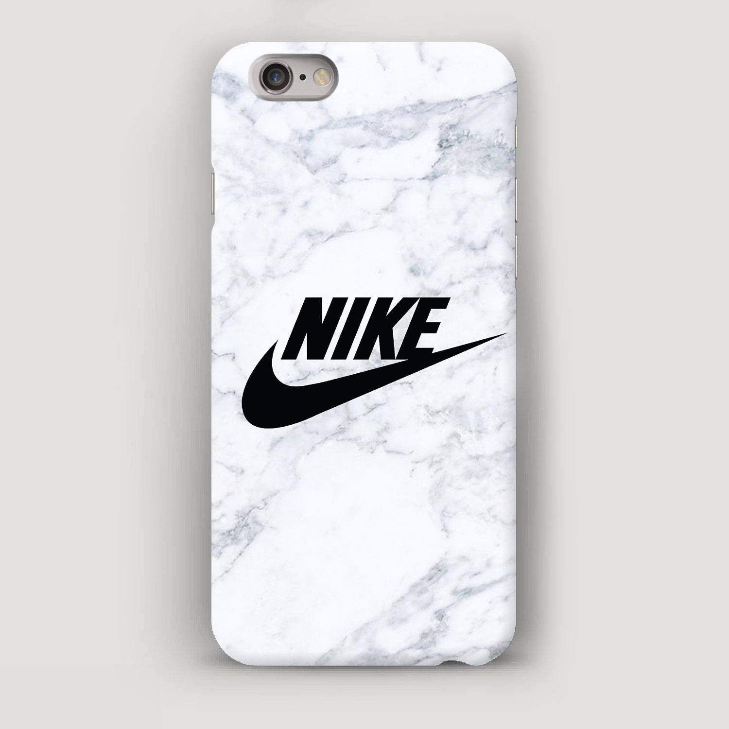 White Marble Cell Phone Case Nike iPhone Cover Apple Case