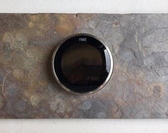 Primitive Wood Shabby Chic Thermostat Cover Cabinet Box Whandmade