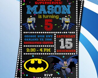 Batman,Batman Invitation,Batman Birthday,Batman Birthday Invitation,Batman Party,Batman Printables,Batman Invite,Superhero Invitation,Invite