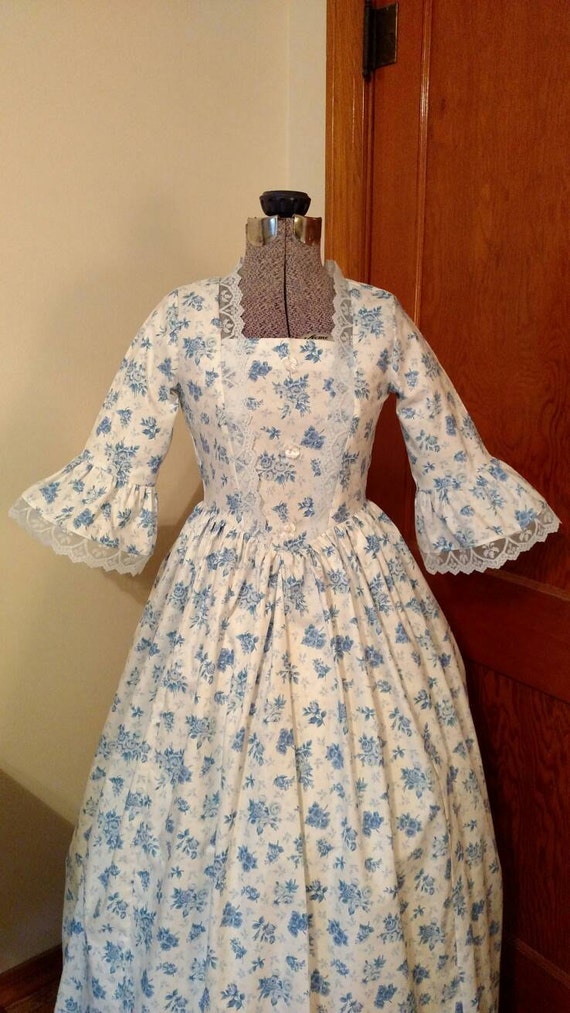 Colonial Dress for Girls Size 12 Ready to Ship