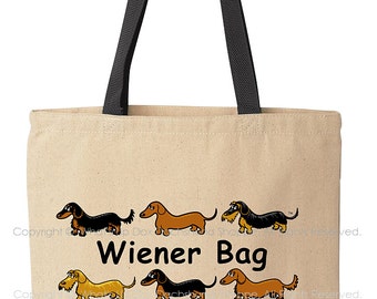 Dachshund Wiener Bag Tote Bag