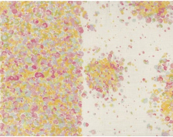 Nani Iro Kokka Japanese Fabric Fuwari fuwari - fragrant garden - 50cm