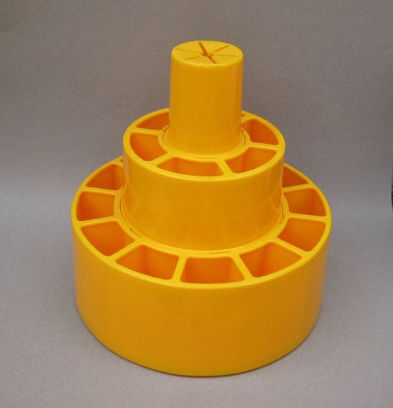 1981 Kitchen Utensil Carousel Rotating Lazy Susan Tool Organizer