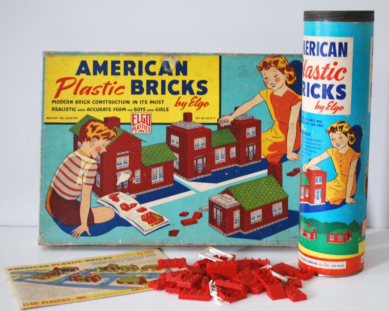 vintage toy construction sets