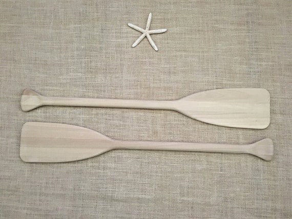 35 unfinished paddles pair 2 raw wood for by seaweeddesigns