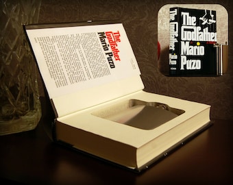 Hollow Book Safe & Flask (The Godfather)