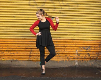 Red Shrug| Red Bolero Shrug| Yoga Clothes| Workout Clothes|Dancers Shrug| Ballet Shrug| Womens Yoga Gift|