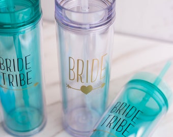 Bride Tribe Tumbler - Bachelorette Party - Bride Tribe Gifts - Bridesmaid Tumbler - Bridal Party Gifts -Bride Tribe Cups - Bridesmaid Gift