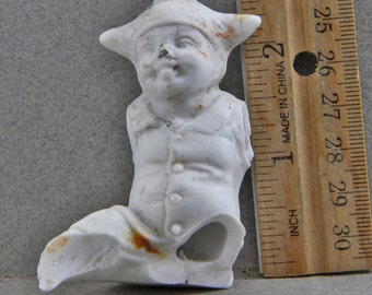 Vintage German Antique Excavated Victorian Porcelain Frozen Charlotte Doll 1890 Oscarcrow