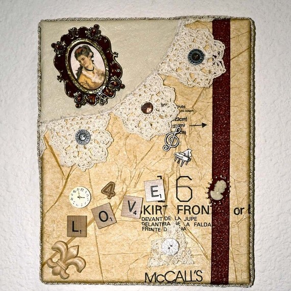 Items similar to Wall art, wall hanging, mixed media. canvas art, wall decor, mixed media