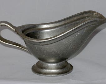 RWP Pewter Gravy Boat