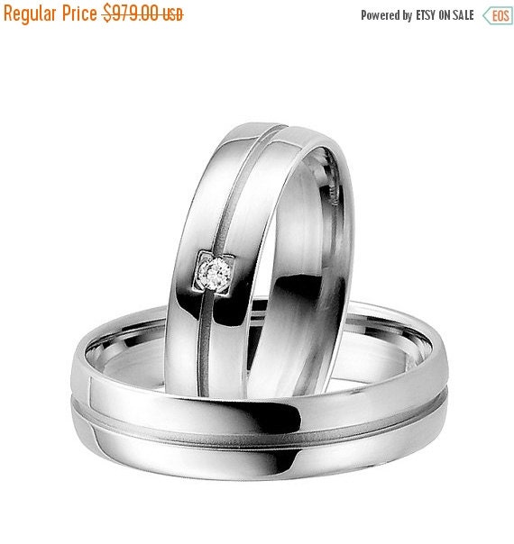 ON SALE Classic Wedding Bands For Him And Her By FirstClassJewelry   Il Fullxfull.1142410789 6v09 