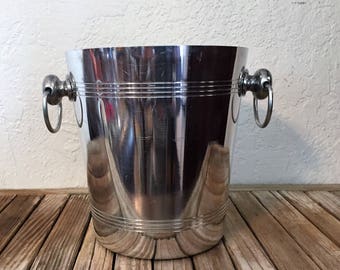 Vintage Silver French Vogalu Champagne Bucket