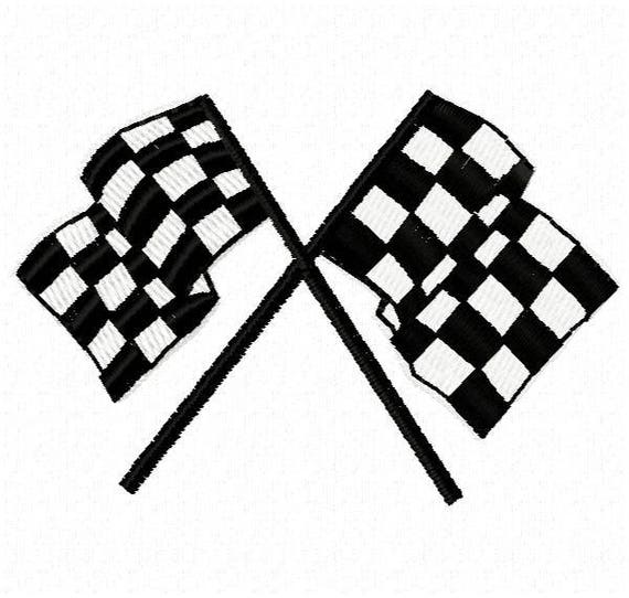 download racing flag decal