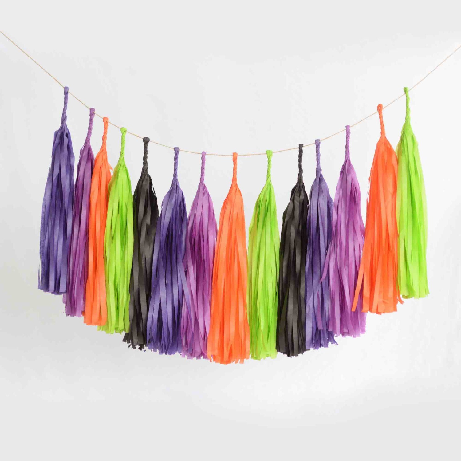 Halloween Tassel Garland fringe banner Party Decor