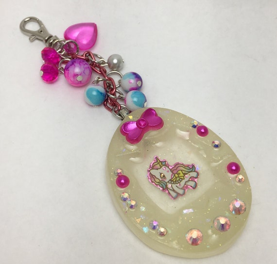 Cute Kawaii Unicorn Tamagotchi Bag Purse Charm