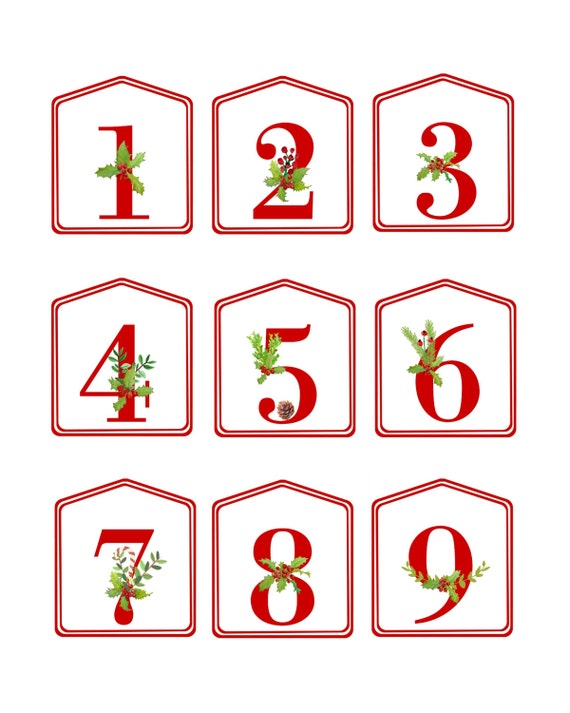 It's just an image of Geeky Printable Christmas Numbers It is a picture of Geeky Printable Christmas Numbers