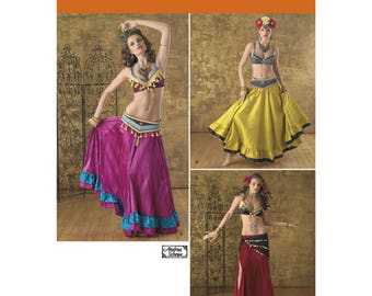 Belly Dancer Costume Pattern//Simplicity- Free Domestic Shipping