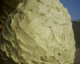 8 ounces Ajike Shea Butter-Unrefined, Sustainable, Fair Trade Ivory Shea Butter-Hand Extracted by Shea Queen Fuseina-FREE shipping