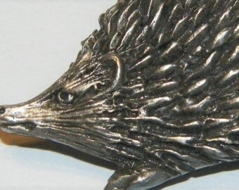 Brooch Vintage Hedgehog JJ Designer Signed Rare Collectible Piece Absolutely Adorable Whimsical Medium Size
