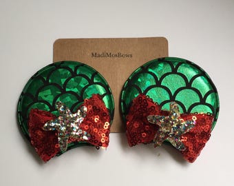 Ariel Clips Ariel Ears perfect for pigtails to look like EARS