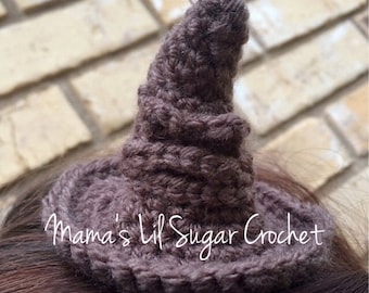 Sorting hat, MINI sorting hat, TINY sorting hat harry potter hat, novelty toy, hogwarts accessory, harry potter stocking stuffer