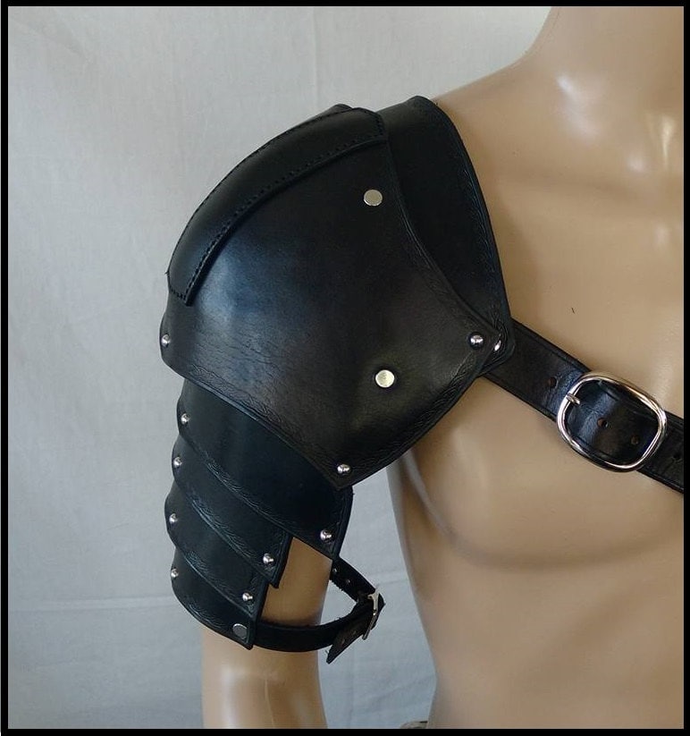 Leather Pauldron