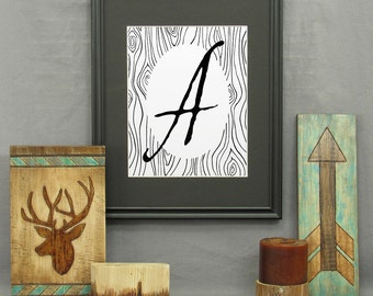 Wall Art Letters printable letters | etsy Wall Art Letters printable letters | etsy