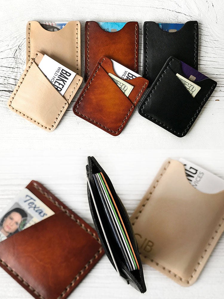 Men's Leather Wallet Personalized BUY IT ONCE