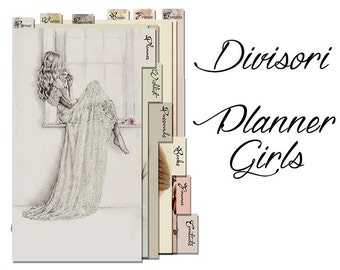 Planner girls .... dividers for PERSONAL planner