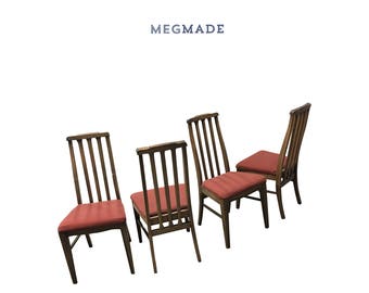 Customizable Mid Century Dining Chairs (set of 4) | 2222-02776
