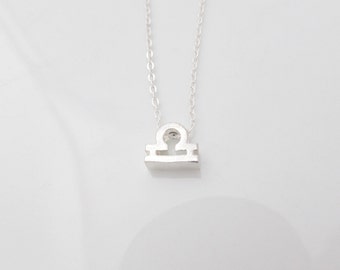 Libra Necklace, Star Sign Gift, Zodiac Necklace, Horoscope Necklace, Birthday Gifts, Zodiac Jewelry, UK Seller, Birthday Necklace, Mom Gift
