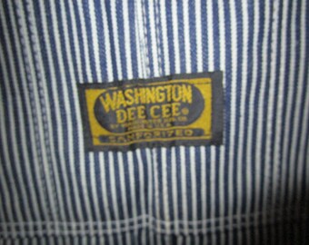 PRICE REDUCED - Vintage Washington Dee Cee Bib Overalls