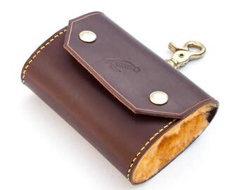 The "Witham" Fly Fishing Flies Wallet - Handmade Genuine Leather - From Shire Supply Company