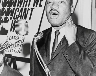 Martin Luther King, Jr., Portrait, 1964, 1960's MLK