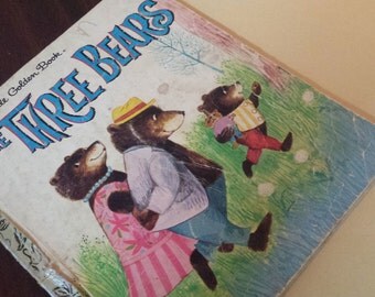 Collectable Retro A Little Golden Book 'The Three Bears' 1979