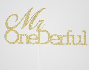 Mr. onederful cake topper, onederful cake topper, smashcaketopper