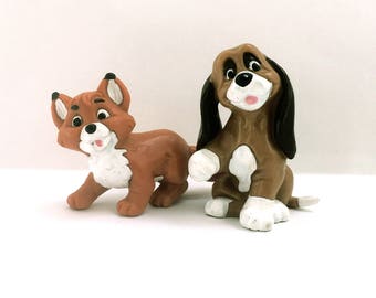 disney fox and the hound figurines