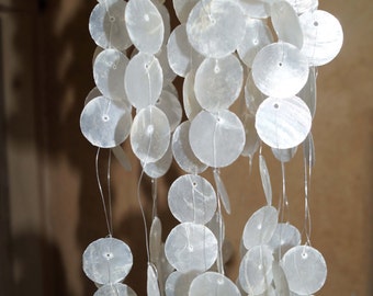 Capiz Wind Chime, Capiz Seashell Windchime, Seashell Wind Chime, Wholesale Seashell Windchimes