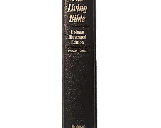 Vintage The Living Bible Paraphrased 1973 | Holman Illustrated Editiion