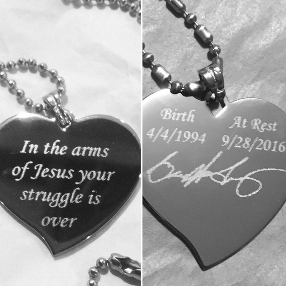 Items similar to Custom Handwriting, Grandparent Memorial, Handwriting